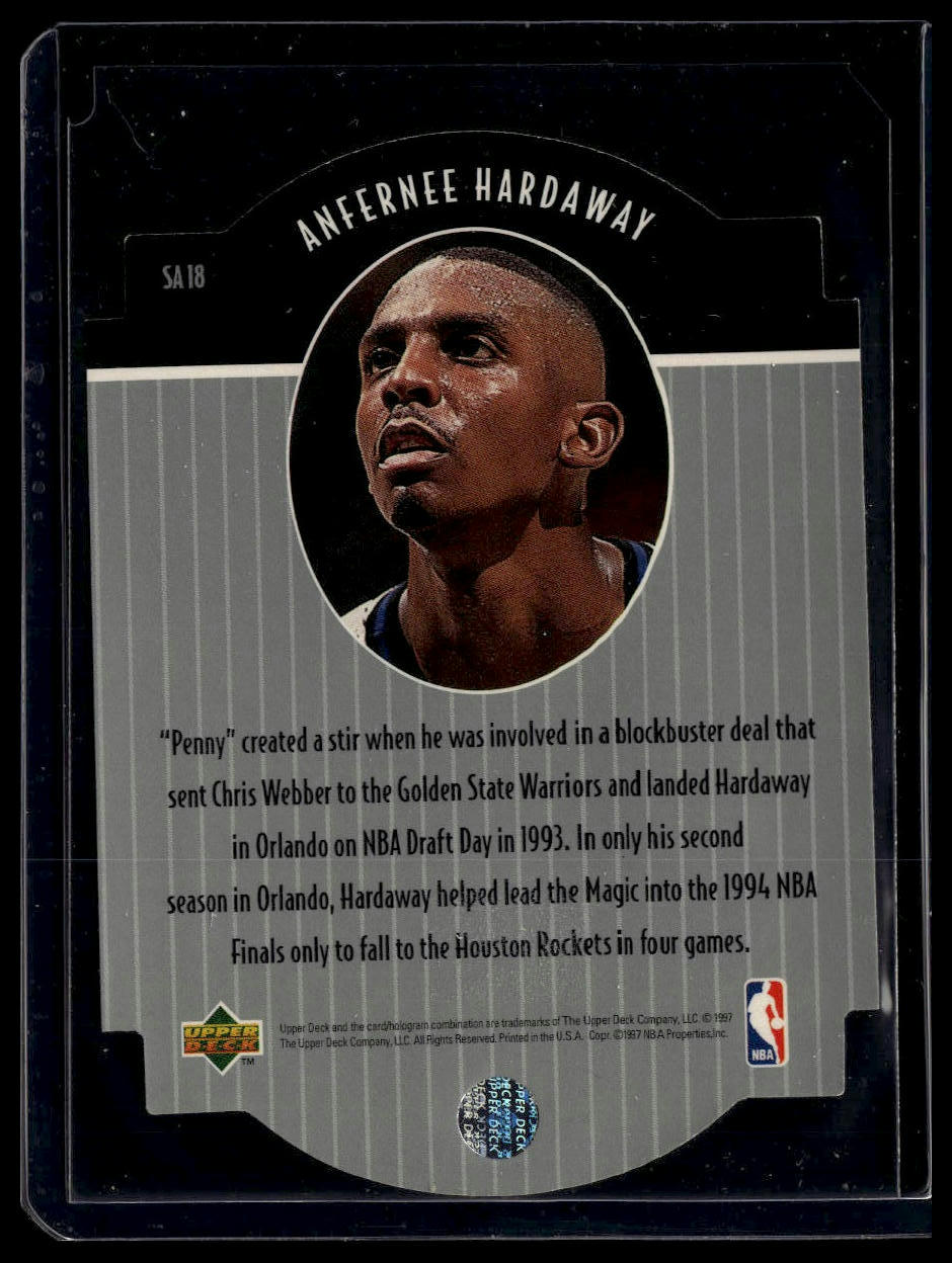 1997-98 Collector's Choice #SA18 Anfernee Hardaway Star Attractions