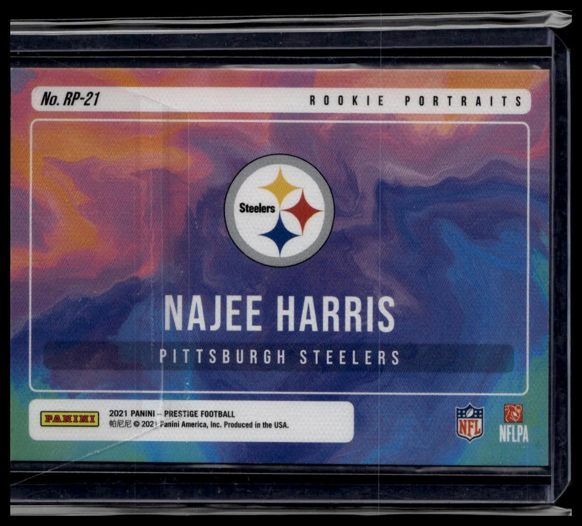 2021 Panini Prestige #RP-21 Najee Harris Rookie Portraits