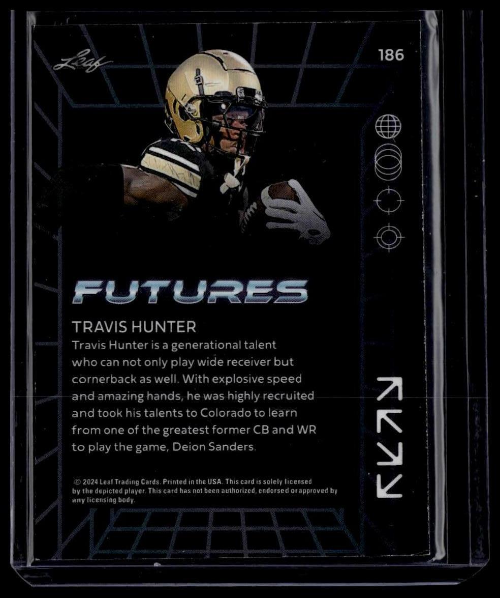 2024 Leaf Futures #186 Travis Hunter