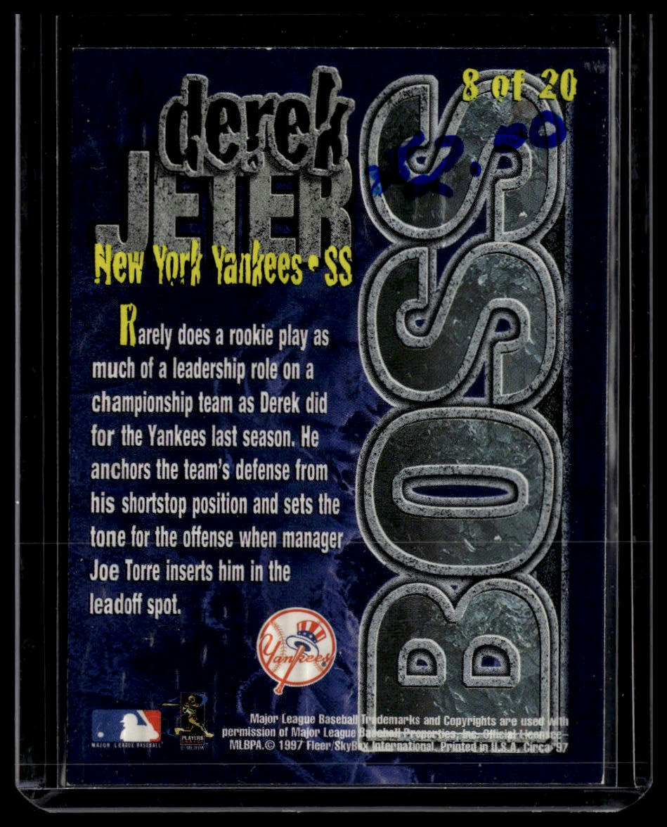 1997 Circa #8 Derek Jeter Boss