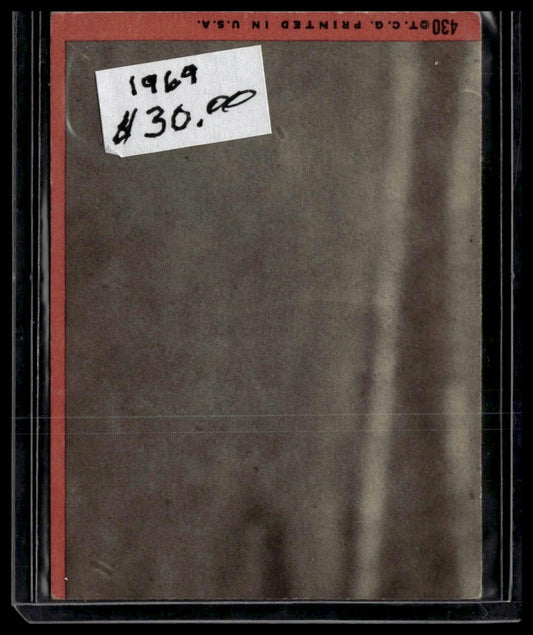1969 Topps #430 Johnny Bench