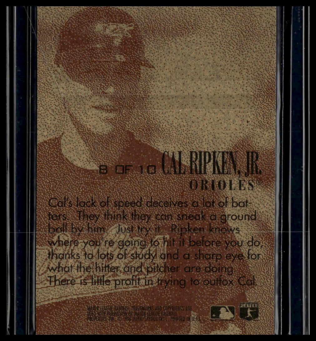 1996 E-Motion XL #8 Cal Ripken, Jr. D-Fense