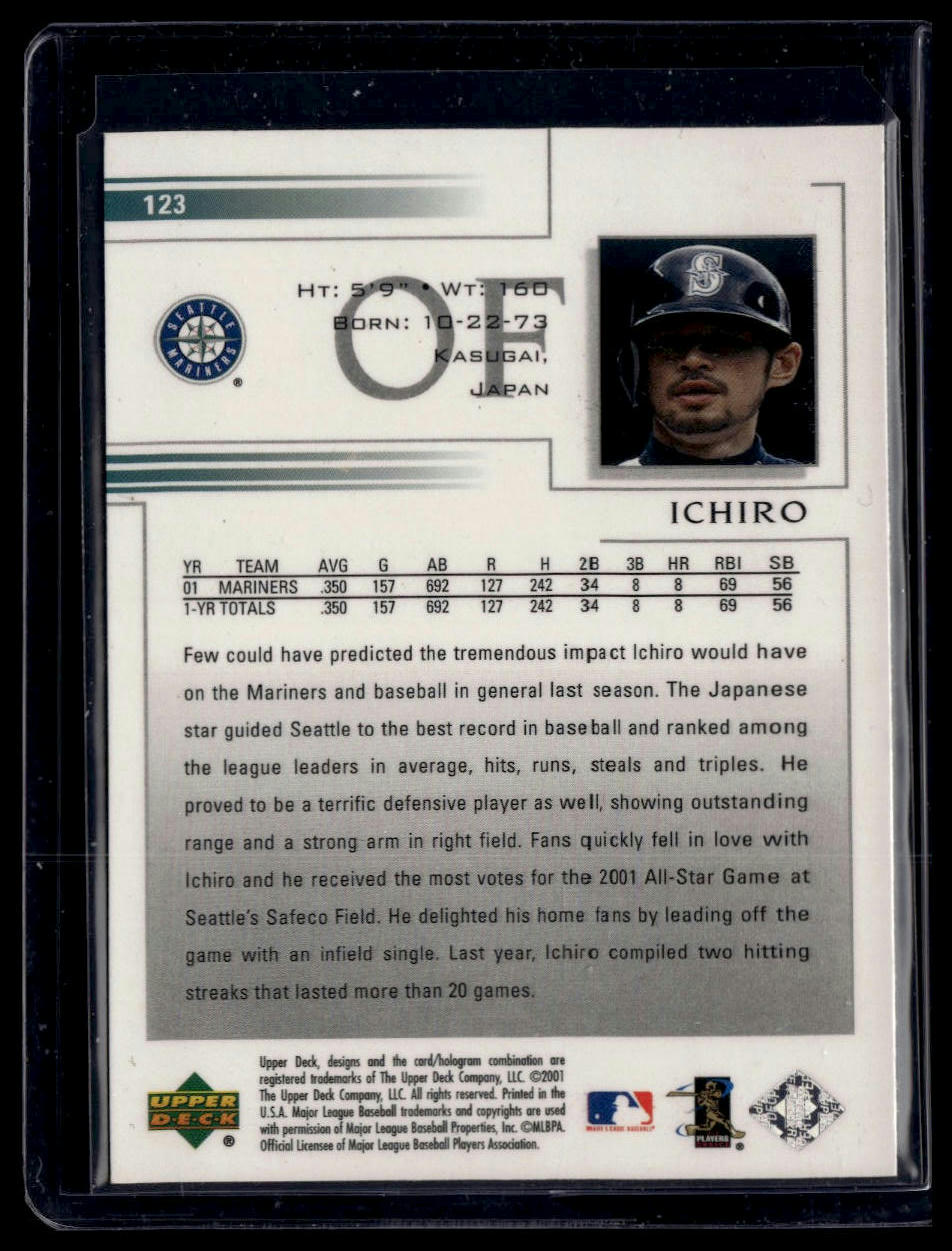 2002 Upper Deck #123 Ichiro