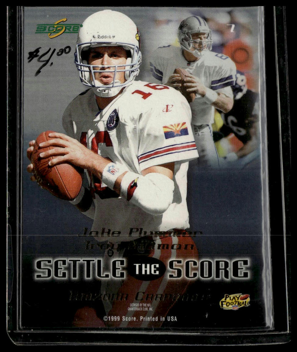 1999 Score #7 Troy Aikman / Jake Plummer Settle the Score