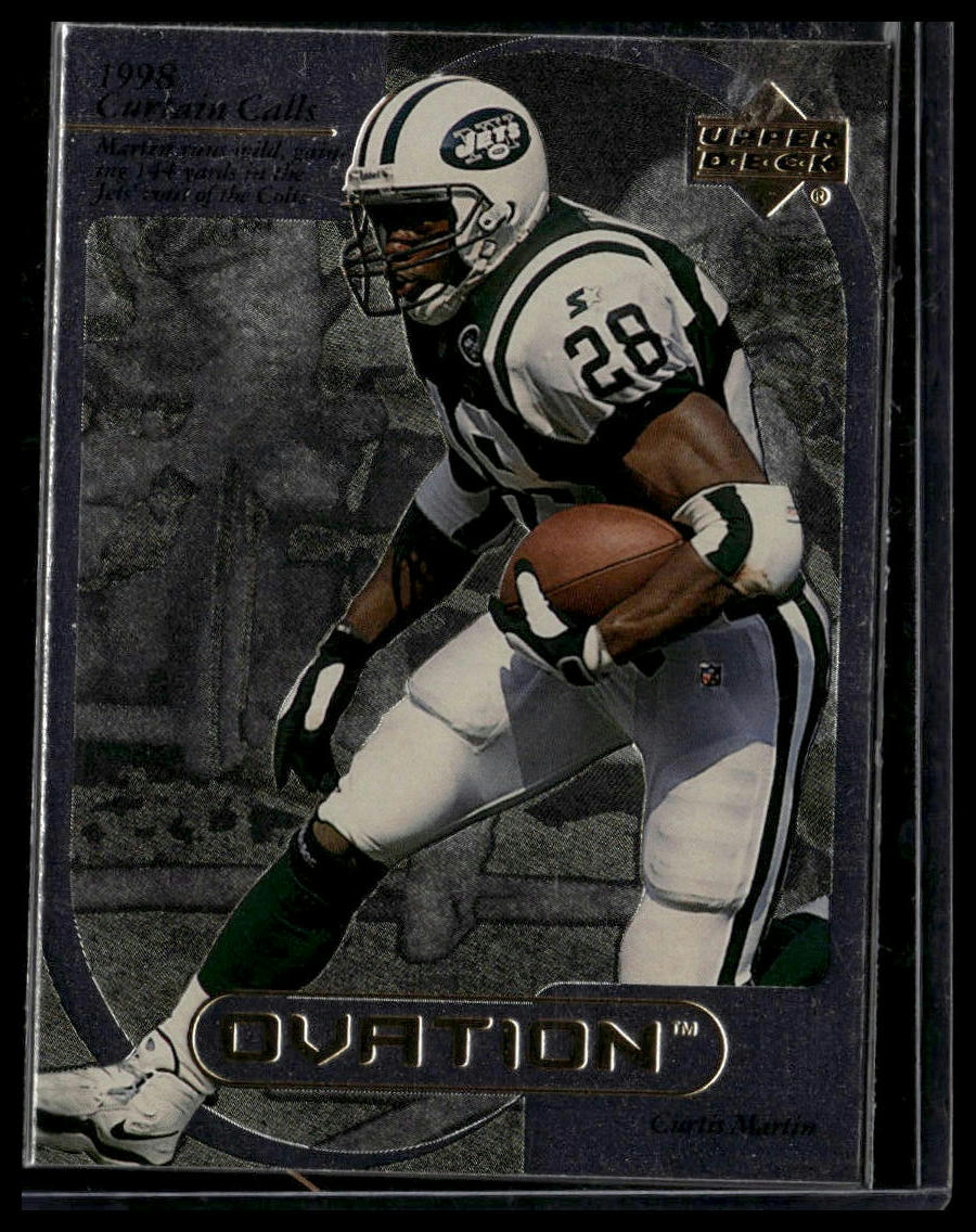 1999 Upper Deck Ovation #CC19 Curtis Martin Curtain Calls