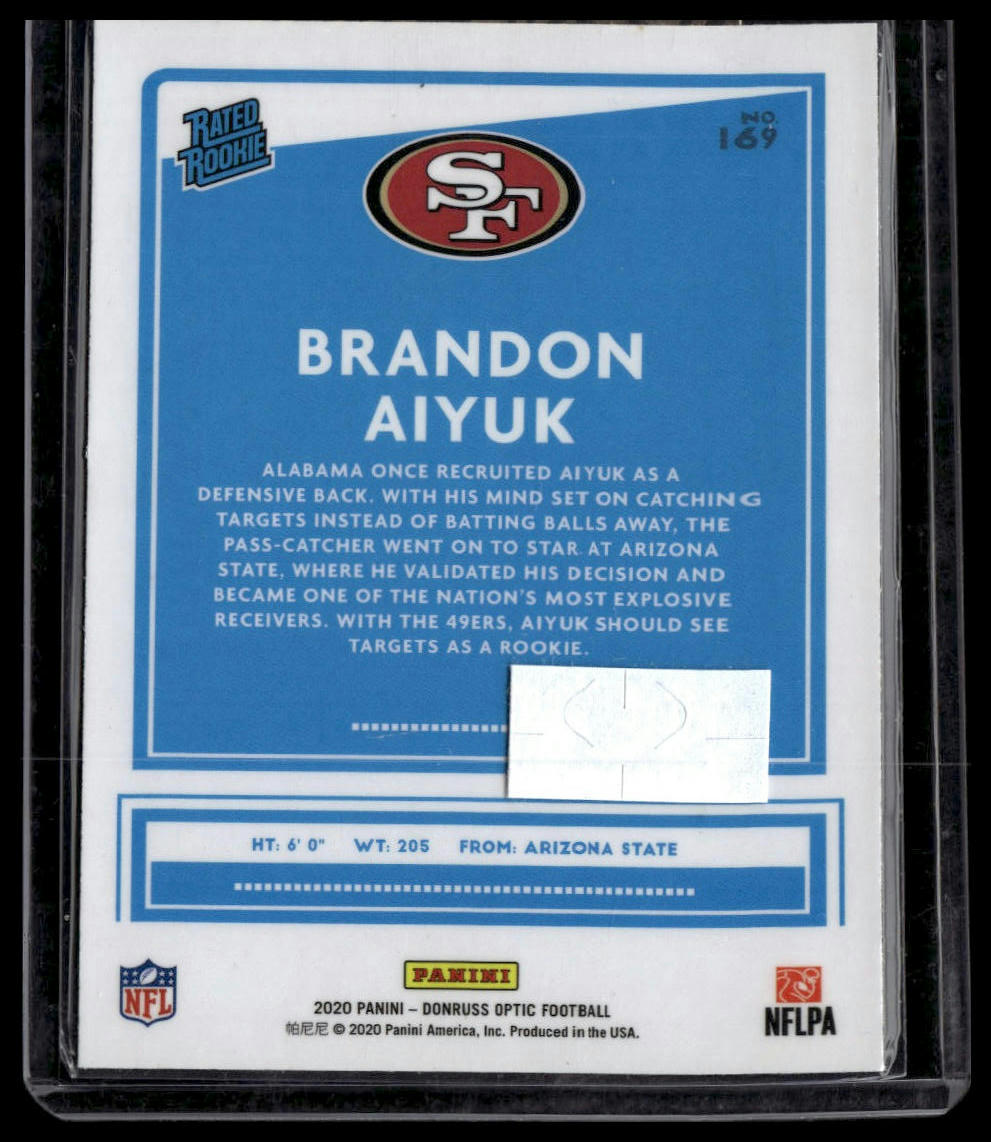 2020 Donruss Optic #319 Brandon Aiyuk