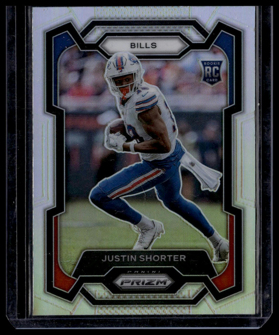 2023 Panini Prizm #310 Justin Shorter Silver