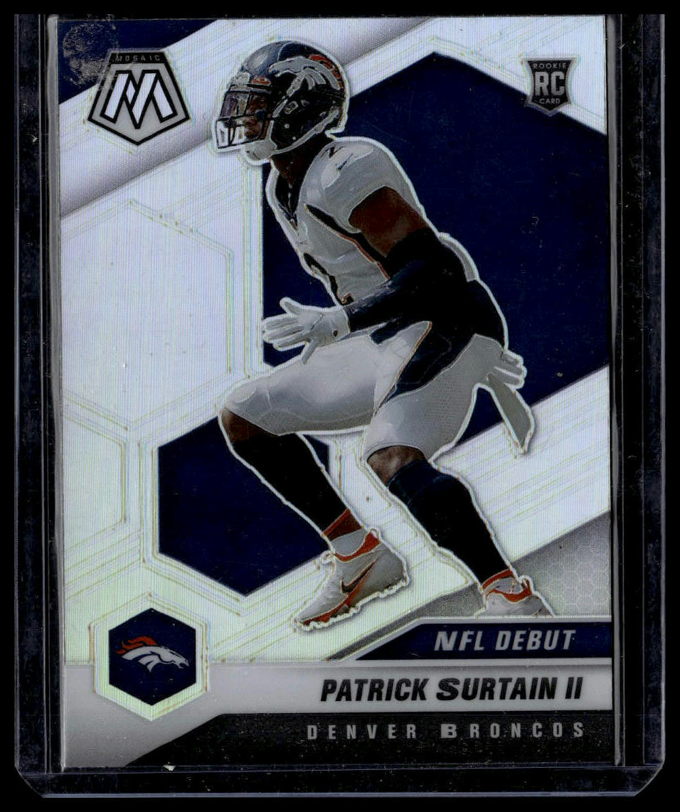 2021 Panini Mosaic #256 Patrick Surtain II Prizm Silver