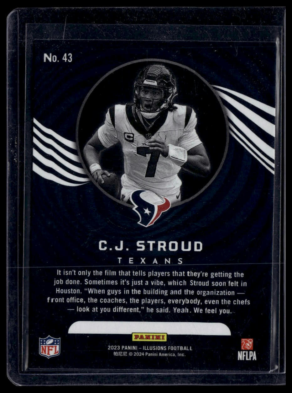 2023 Panini Illusions #43 C.J. Stroud Retail