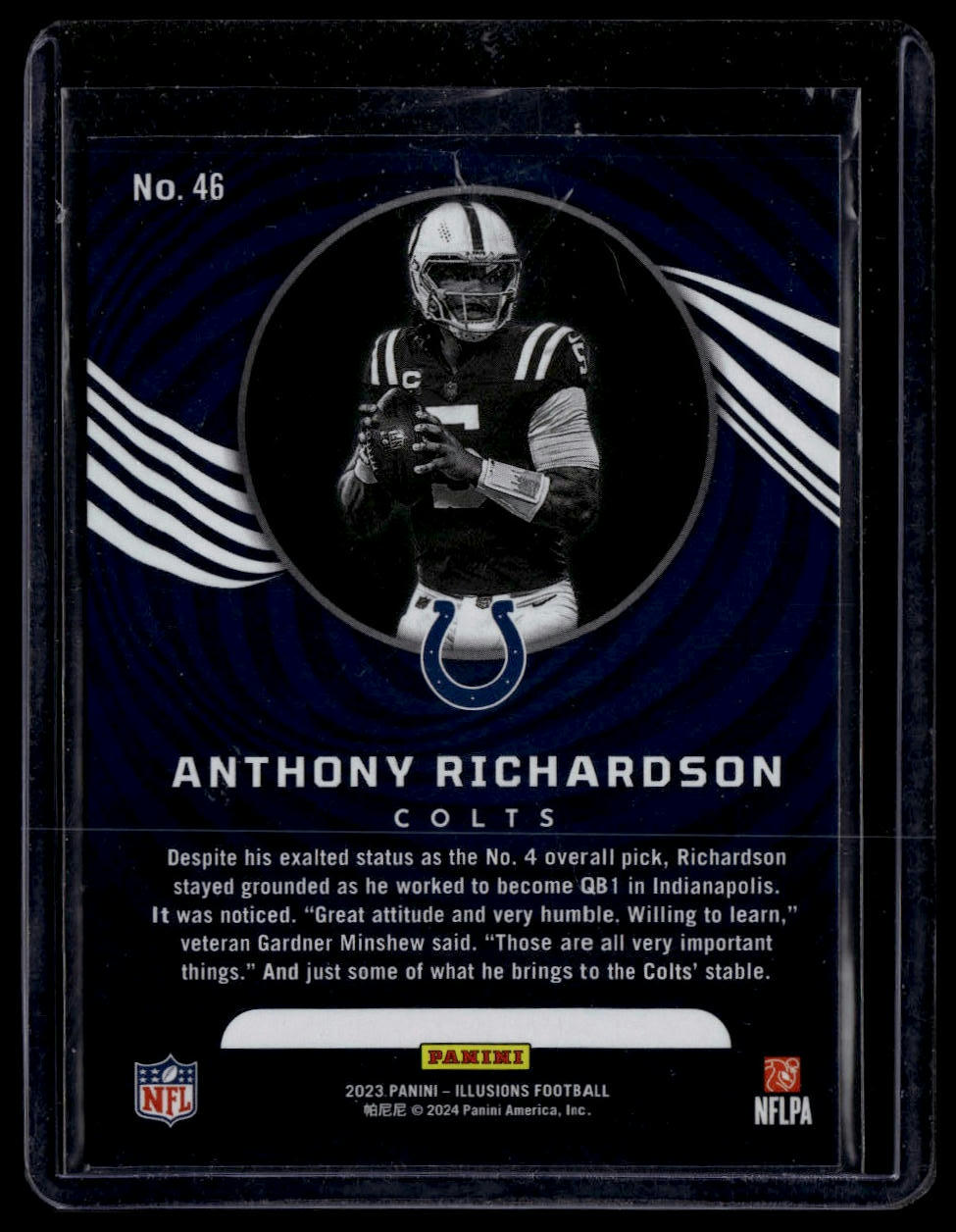 2023 Panini Illusions #46 Anthony Richardson Retail