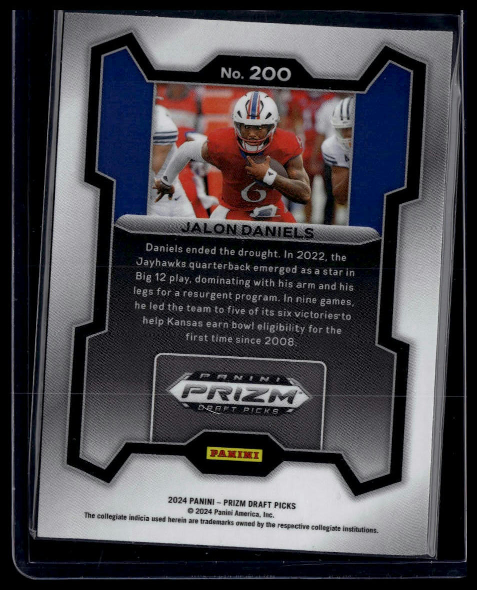 2024 Panini Prizm Draft Picks #200 Jalon Daniels
