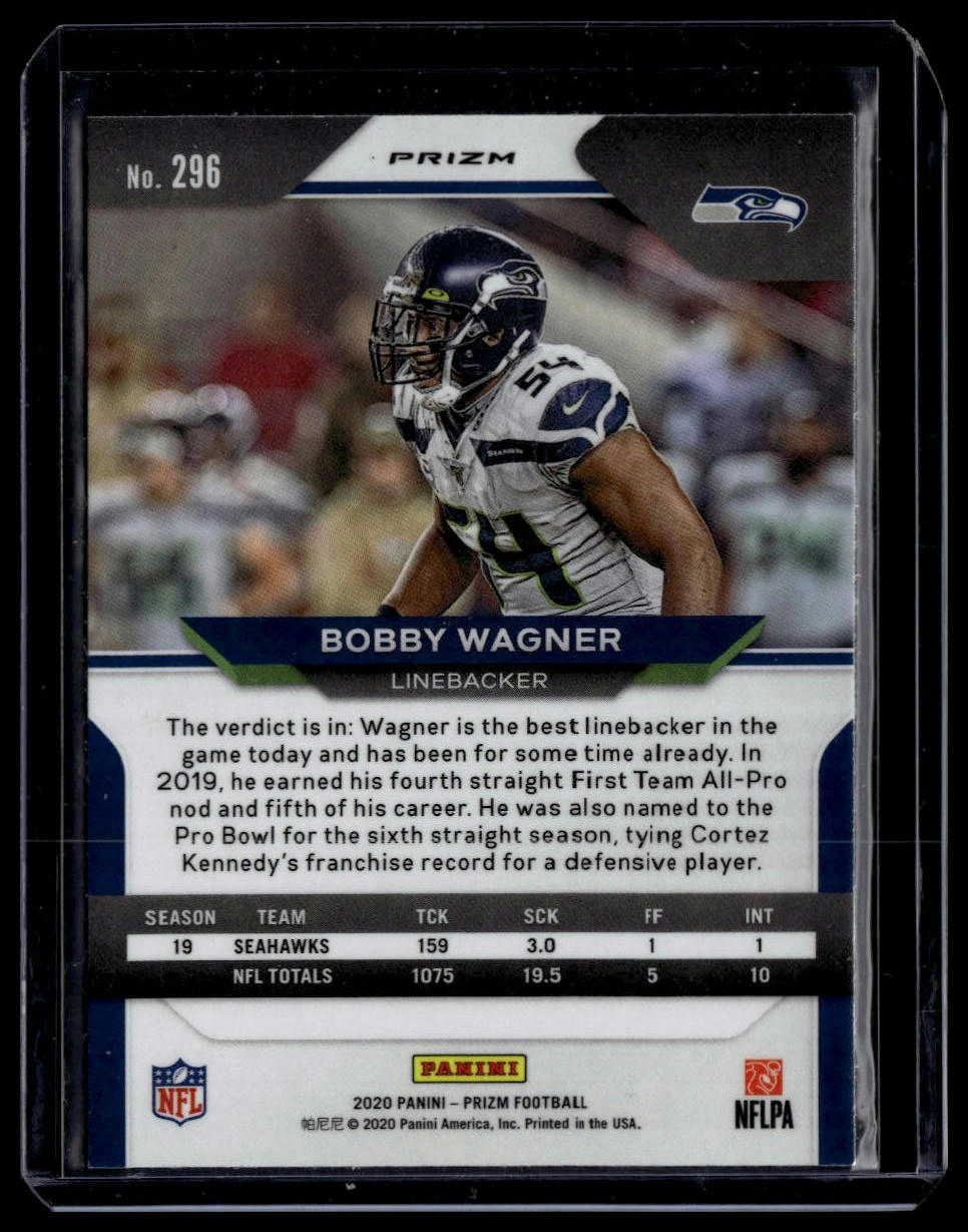 2020 Panini Prizm #296 Bobby Wagner Prizm