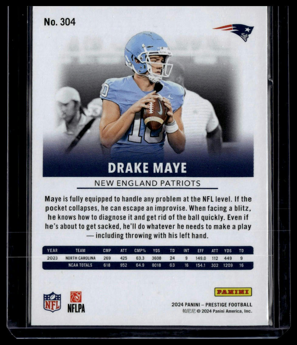 2024 Panini Prestige #304 Drake Maye