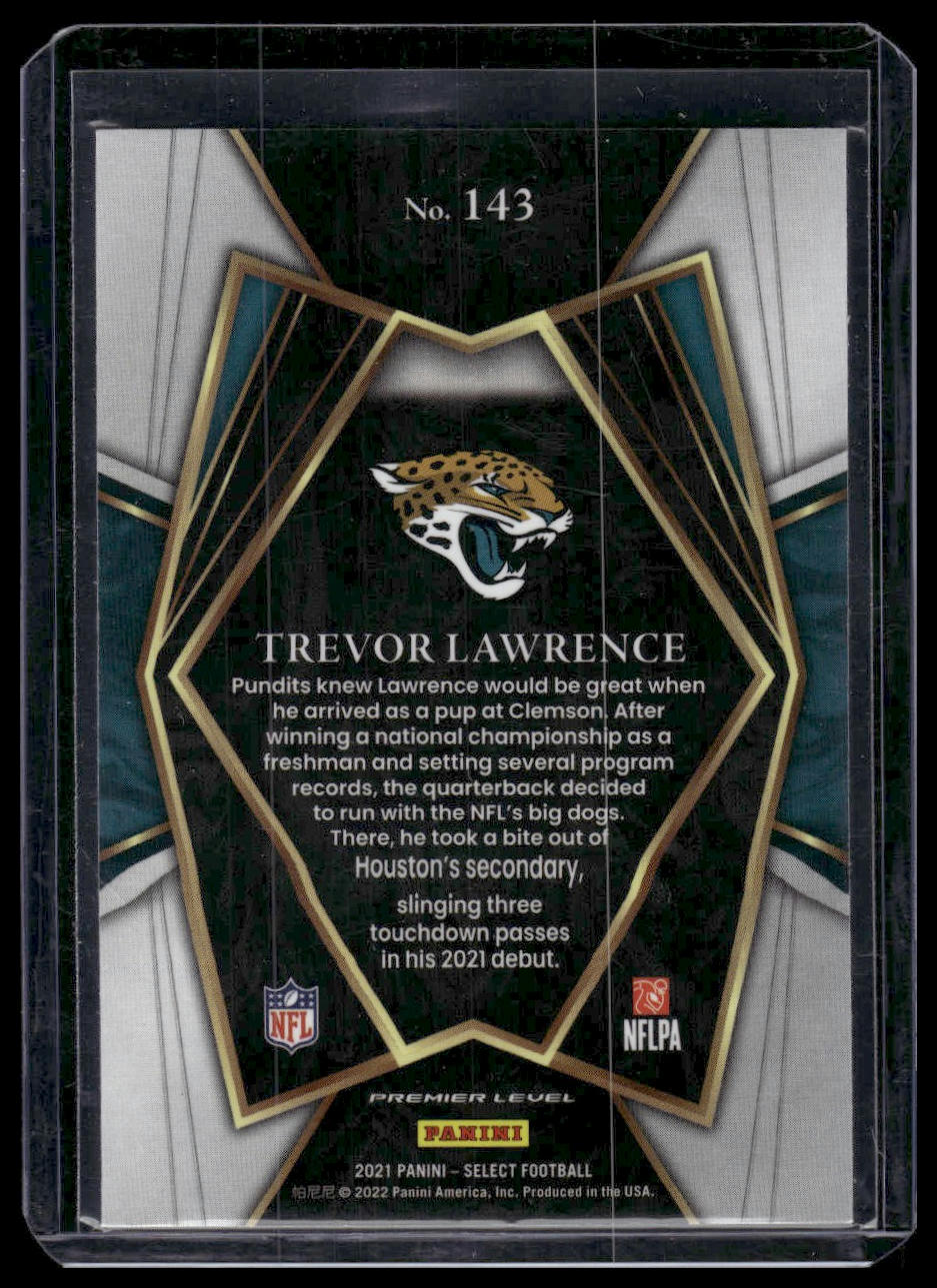 2021 Panini Select #143 Trevor Lawrence