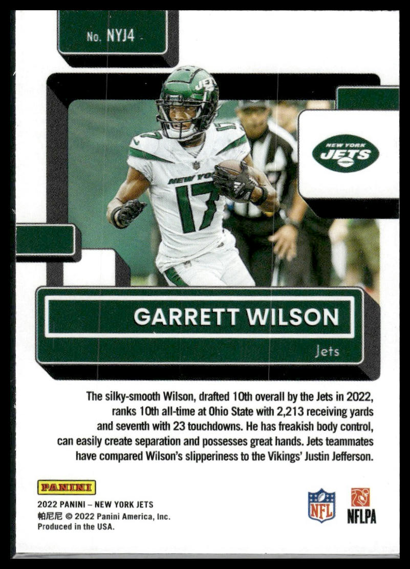 2022 Donruss #306 Garrett Wilson