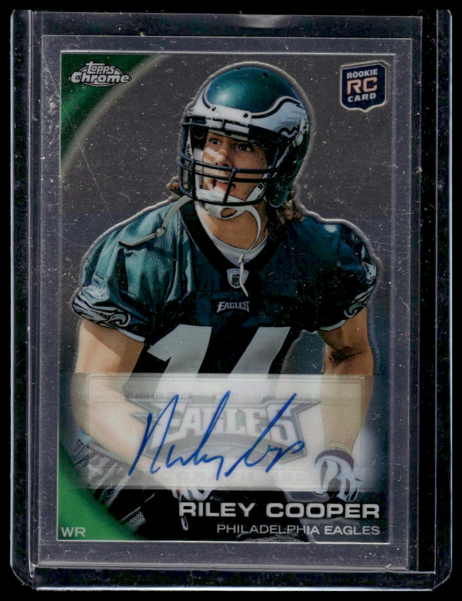 2010 Topps Chrome #C103 Riley Cooper Rookie Autographs