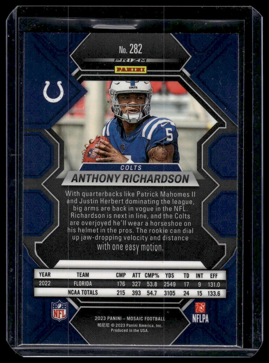 2023 Panini Mosaic #282 Anthony Richardson