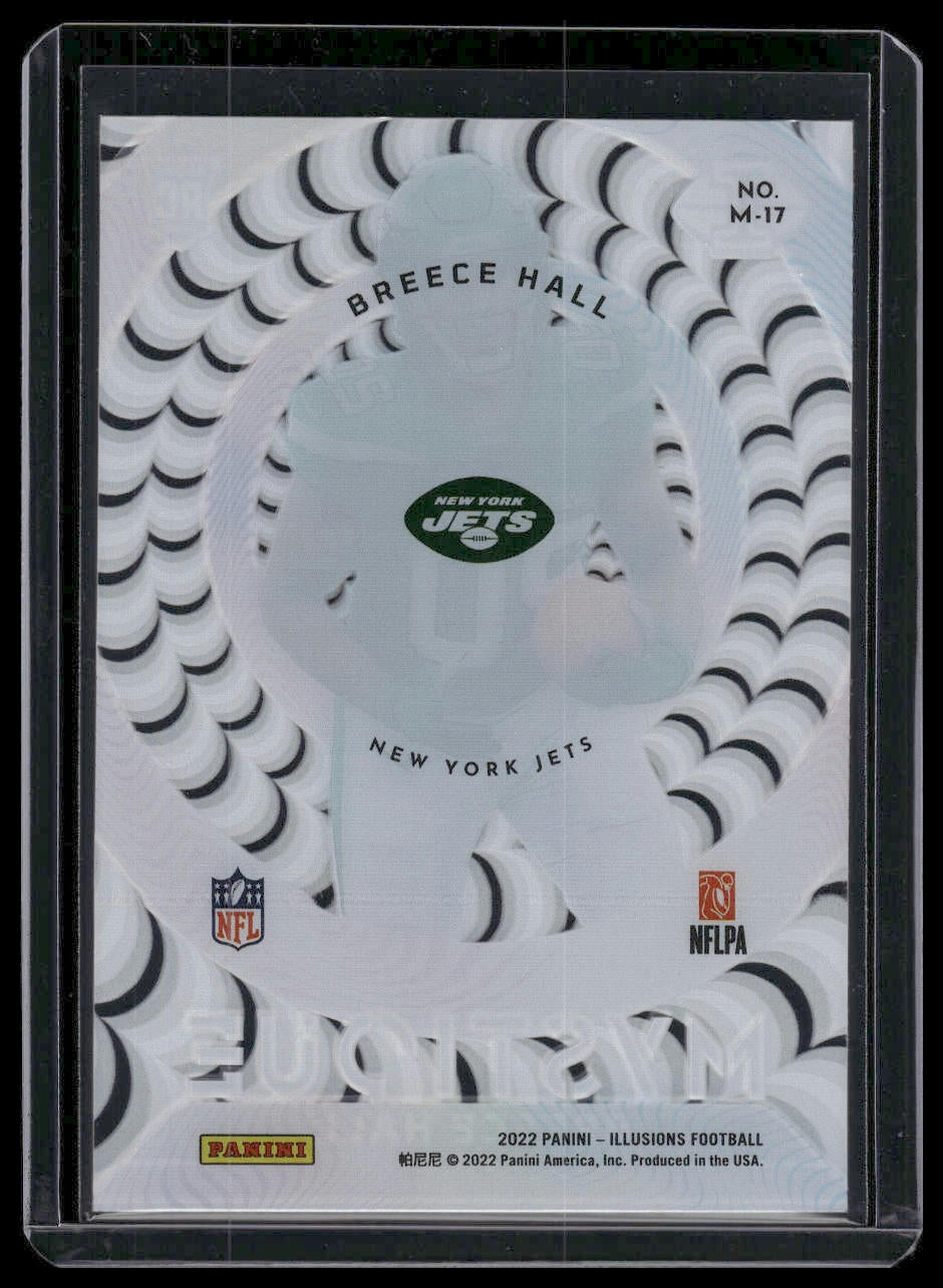 2022 Panini Illusions #M-17 Breece Hall Mystique