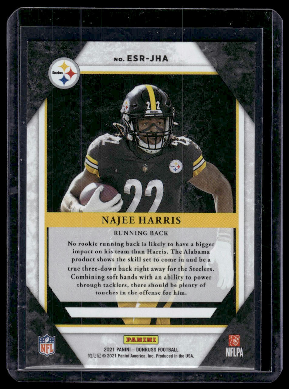 2021 Donruss #ESR-JHA Najee Harris Elite Series Rookies