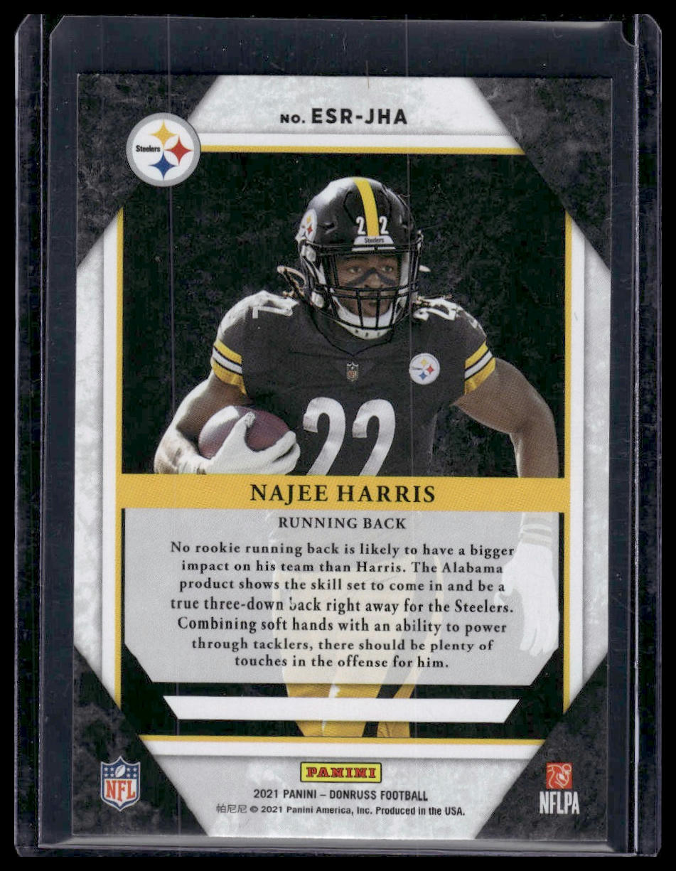 2021 Donruss #ESR-JHA Najee Harris Elite Series Rookies