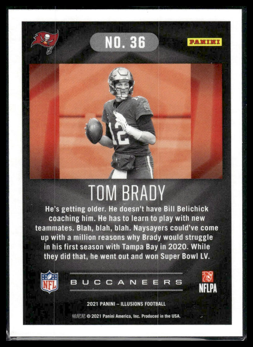 2021 Panini Illusions #36 Tom Brady Retail