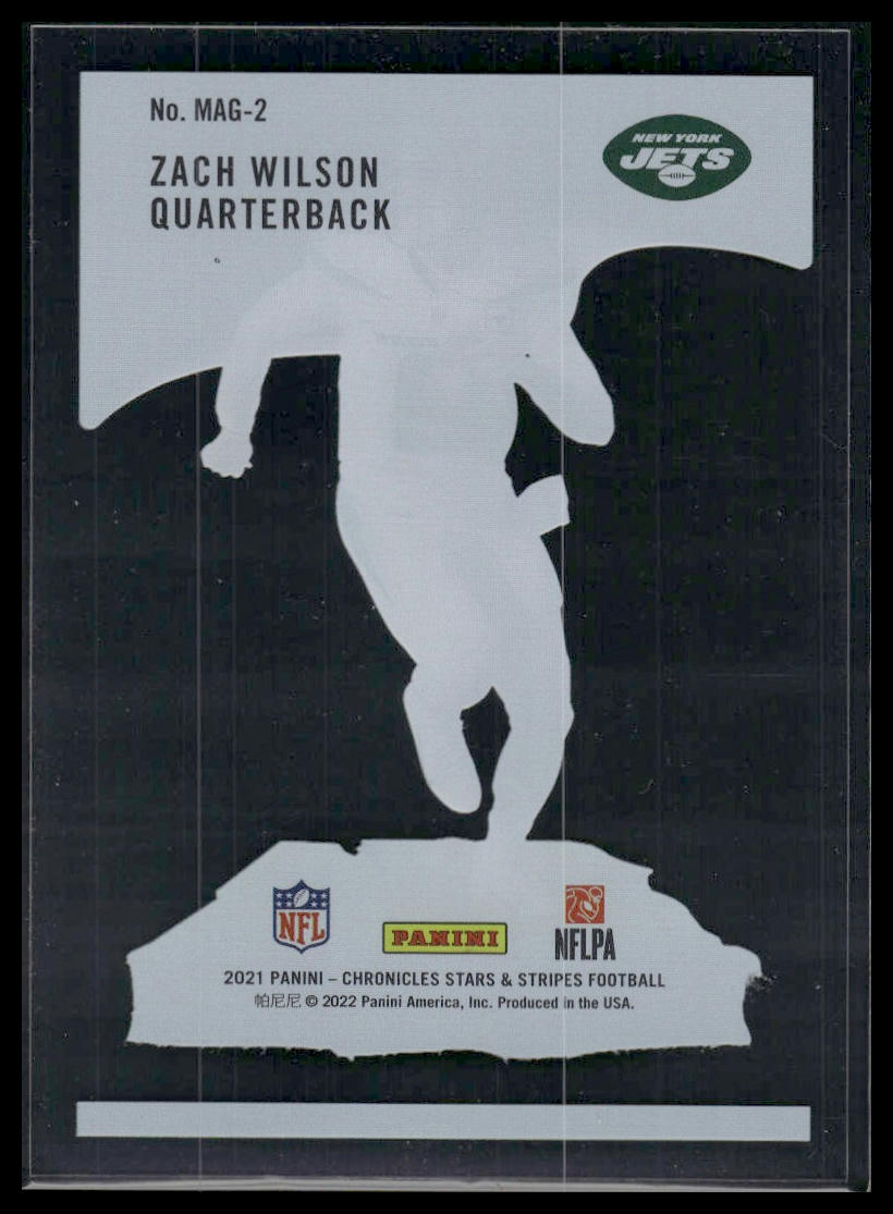 2021 Panini Chronicles #MAG-2 Zach Wilson Magnitude