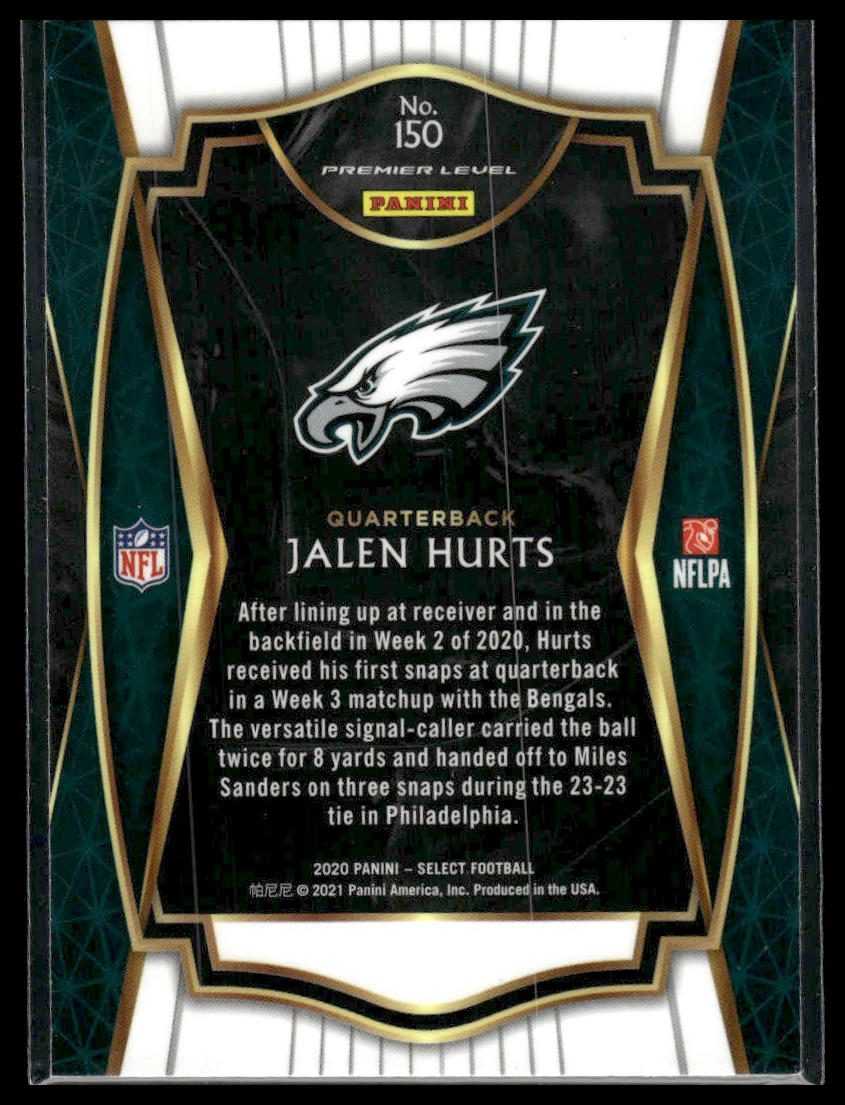 2020 Panini Select #150 Jalen Hurts