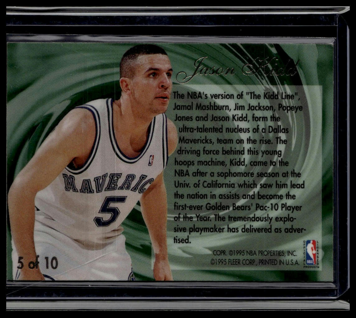 1994-95 Flair #5 Jason Kidd Wave of the Future