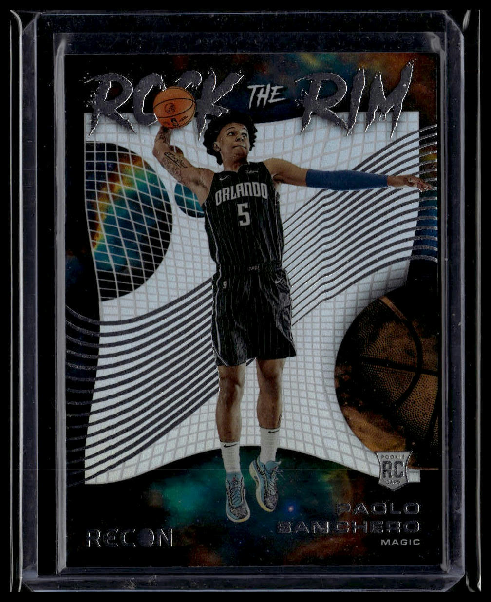 2022-23 Panini Recon #2 Paolo Banchero Rock the Rim