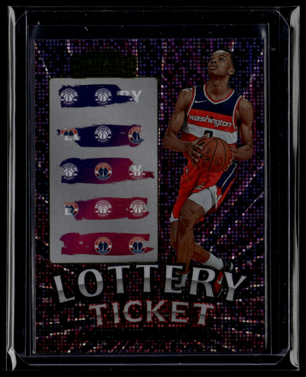 2023-24 Panini Contenders #7 Bilal Coulibaly Lottery Ticket