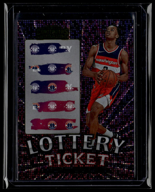 2023-24 Panini Contenders #7 Bilal Coulibaly Lottery Ticket