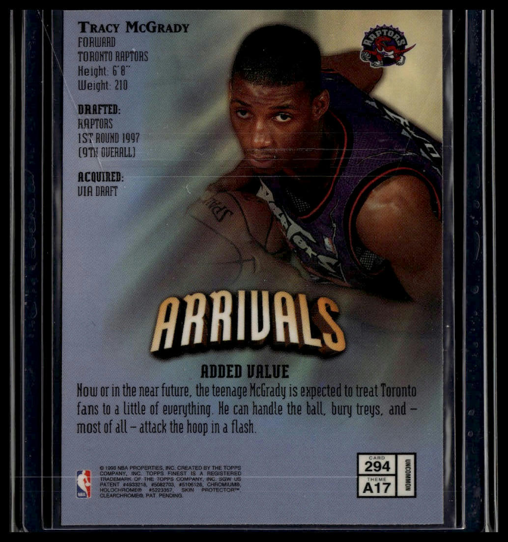 1997-98 Finest #294 Tracy McGrady