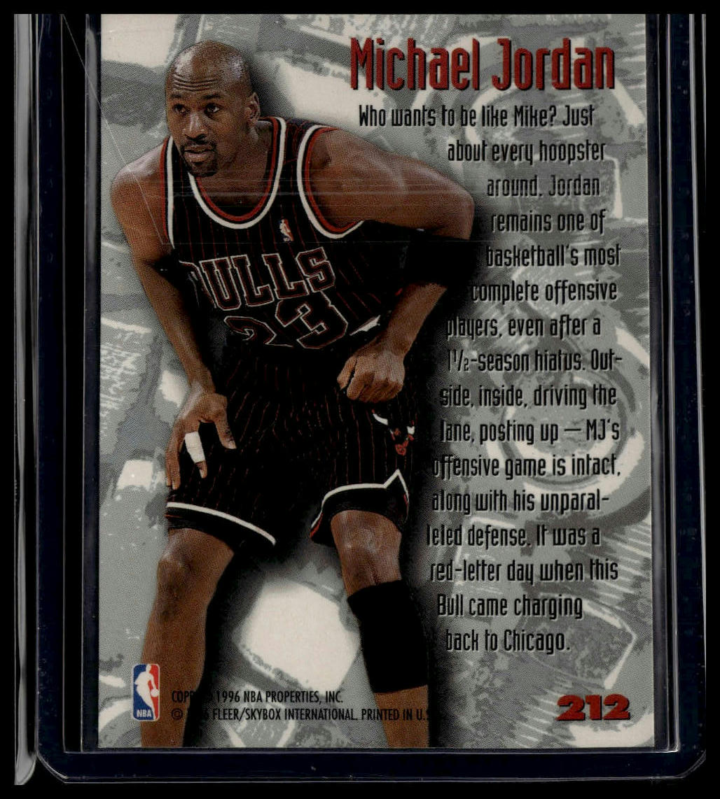 1995-96 Metal #212 Michael Jordan