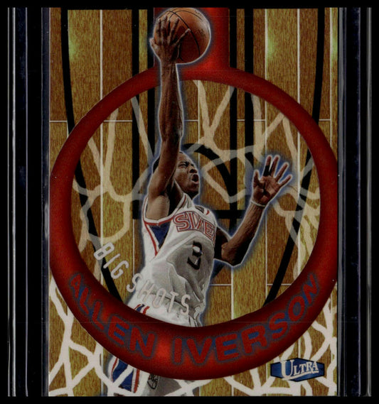 1997-98 Ultra #2 BS Allen Iverson Big Shots