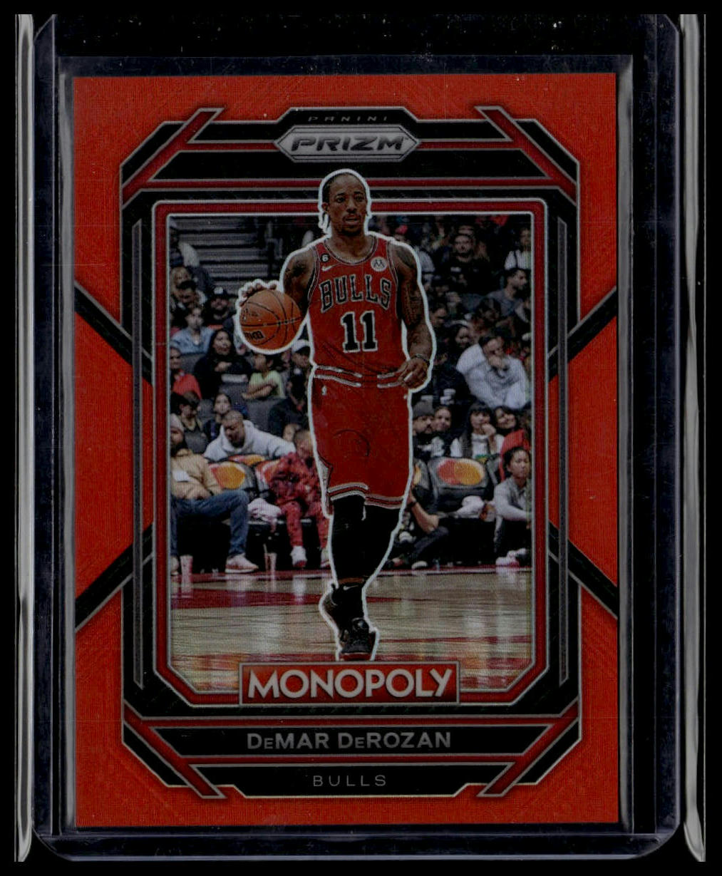 2022-23 Panini Prizm Monopoly #13 Demar Derozan Red #/99