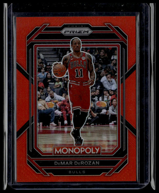 2022-23 Panini Prizm Monopoly #13 Demar Derozan Red #/99