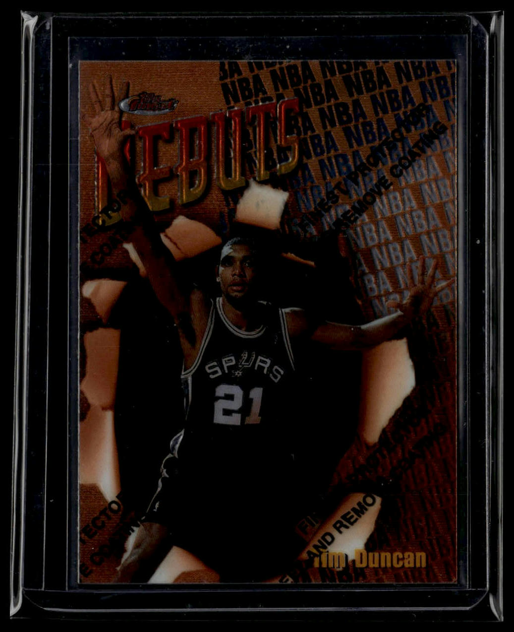 1997-98 Finest #101 Tim Duncan