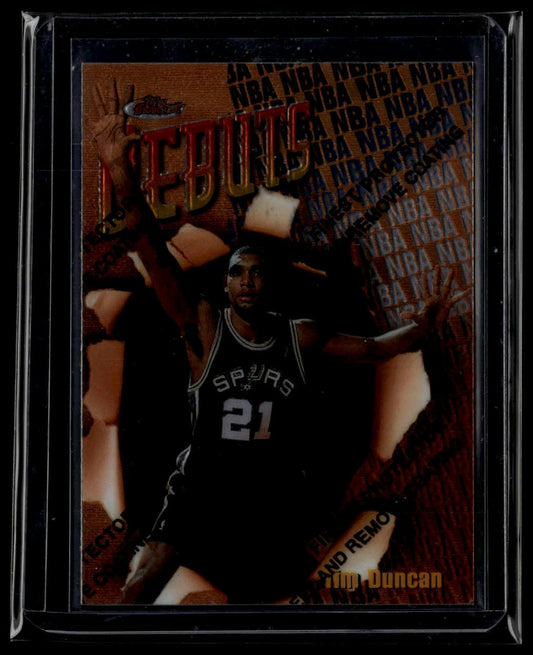 1997-98 Finest #101 Tim Duncan