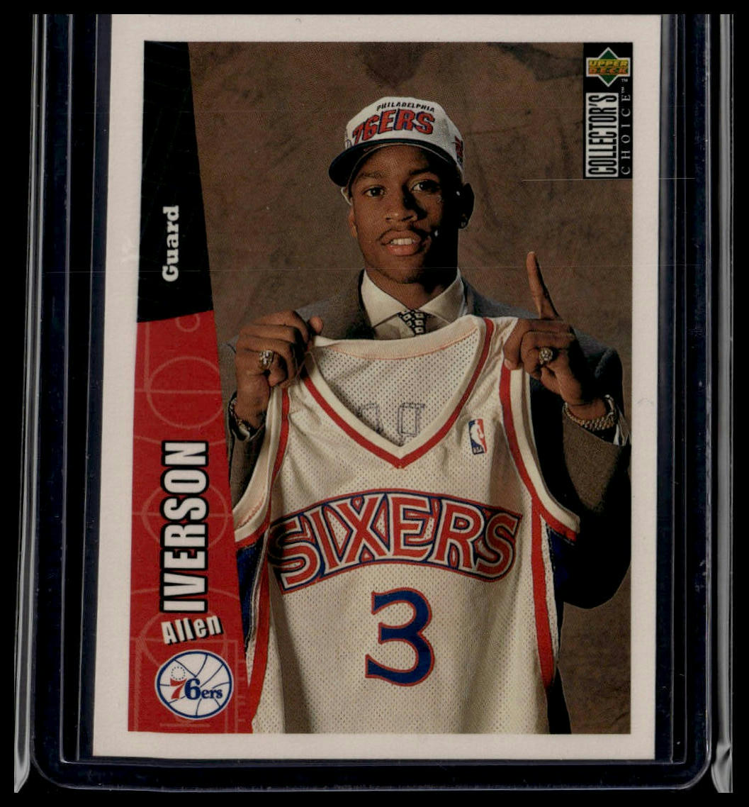 1996-97 Collector's Choice #301 Allen Iverson
