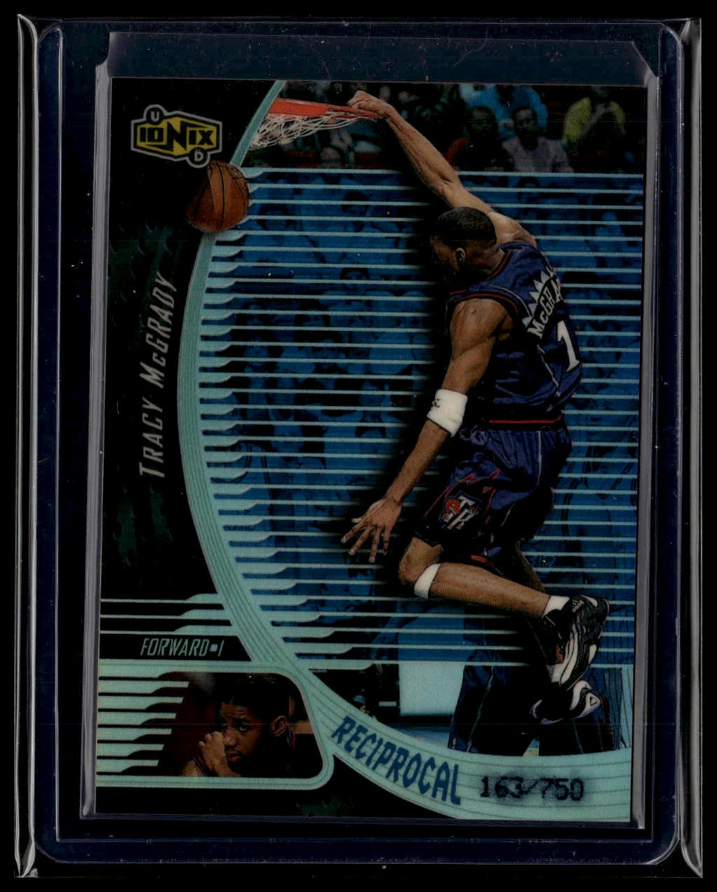 1998-99 Upper Deck Ionix #R55 Tracy McGrady Reciprocal #/750