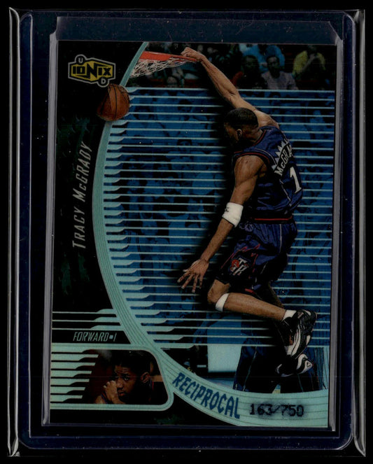 1998-99 Upper Deck Ionix #R55 Tracy McGrady Reciprocal #/750