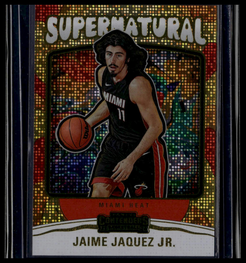 2023-24 Panini Contenders #13 Jaime Jaquez Jr. Supernatural