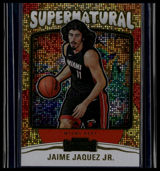2023-24 Panini Contenders #13 Jaime Jaquez Jr. Supernatural