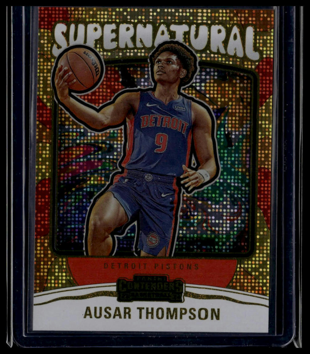 2023-24 Panini Contenders #8 Ausar Thompson Supernatural