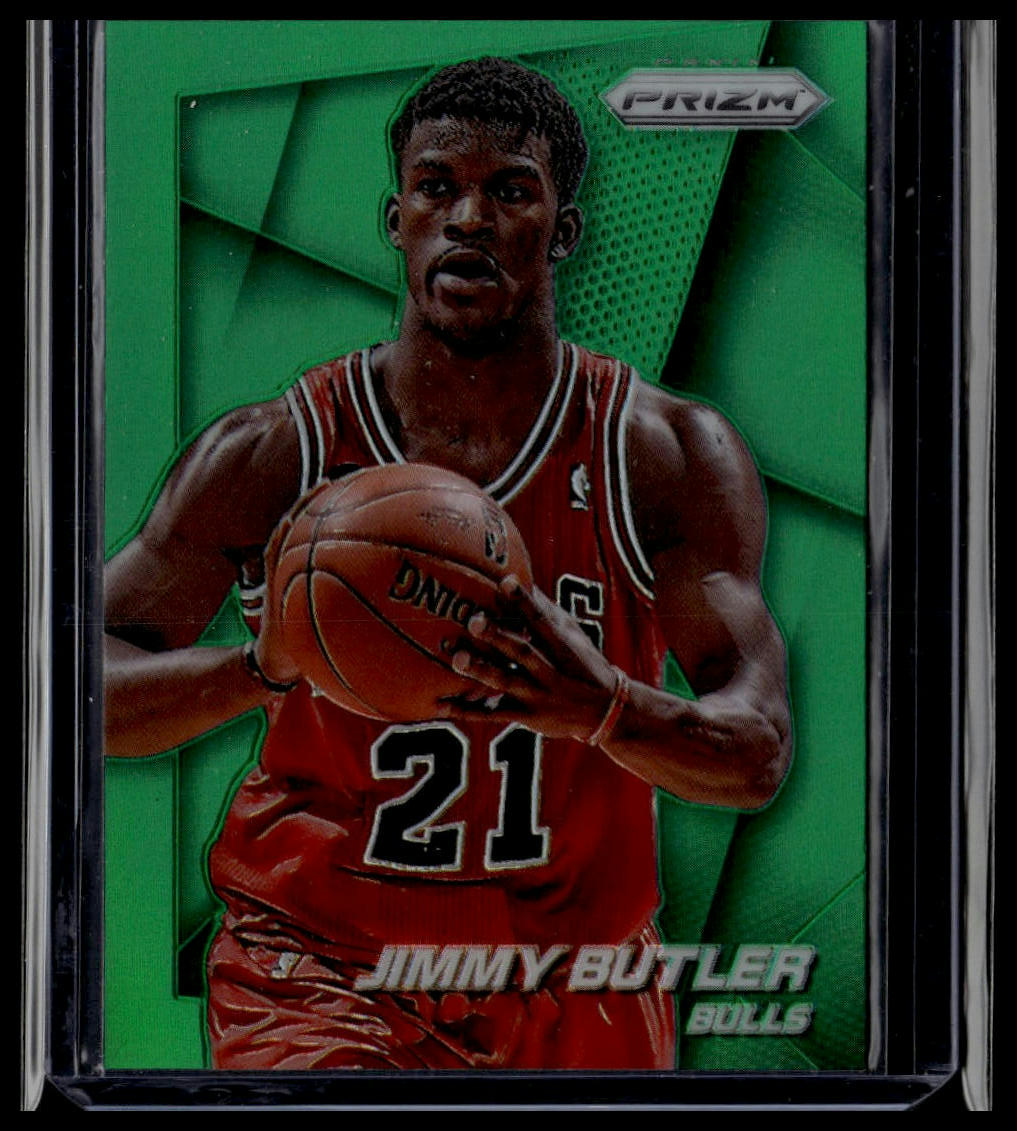 2014-15 Panini Prizm #95 Jimmy Butler Prizms Green
