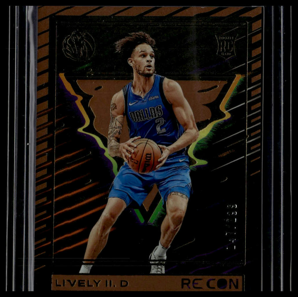 2023-24 Panini Recon #221 Dereck Lively II Holo Bronze #/299