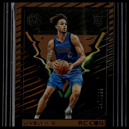 2023-24 Panini Recon #221 Dereck Lively II Holo Bronze #/299