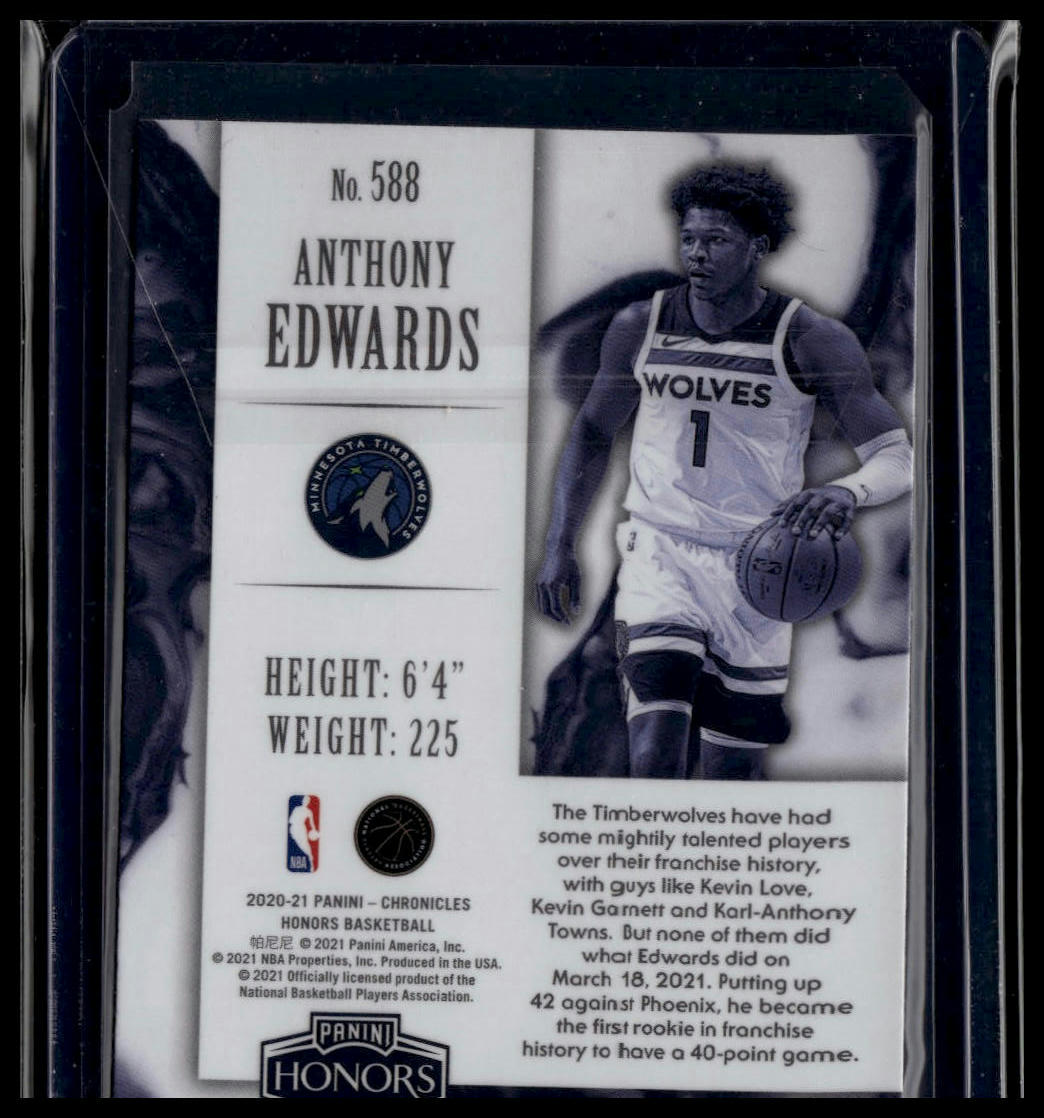 2020-21 Panini Chronicles #588 Anthony Edwards