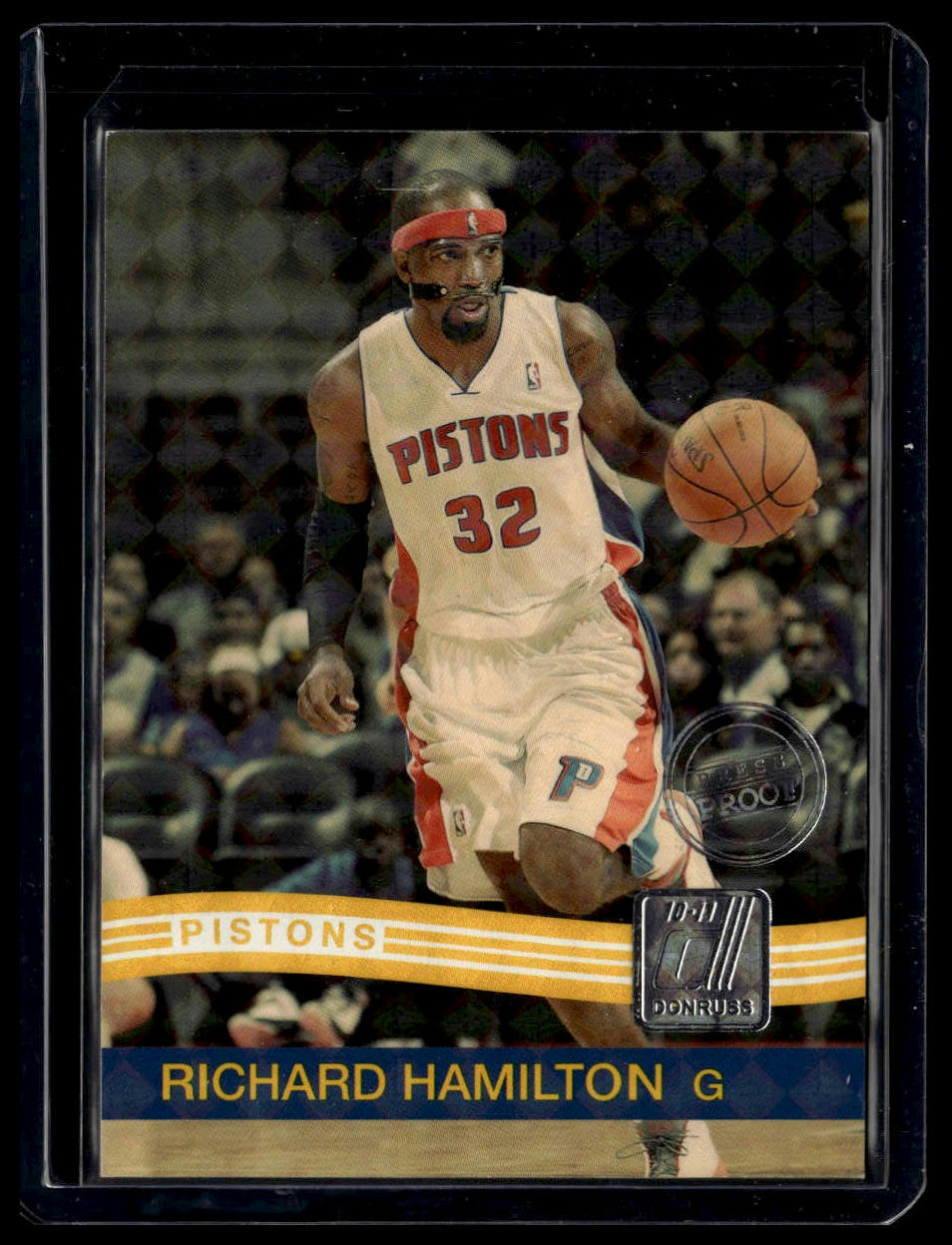 2010-11 Donruss #55 Richard Hamilton Press Proof #/100