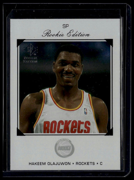 2007-08 SP Rookie Edition #202 Hakeem Olajuwon